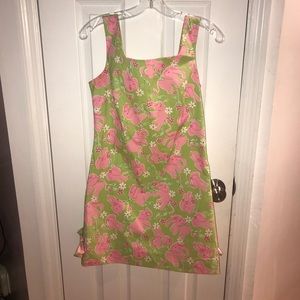 Elephant print Lilly Pulitzer women’s dress